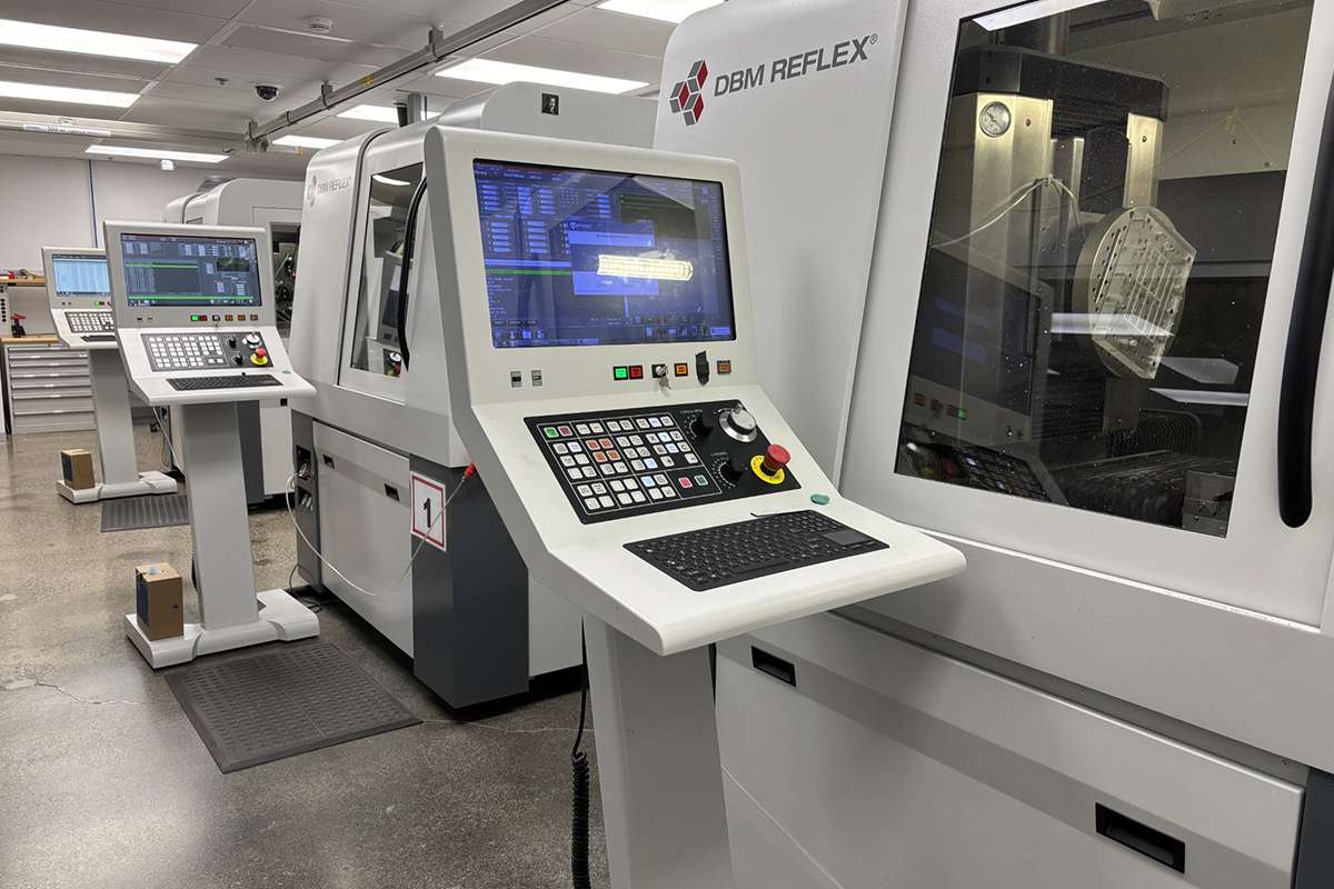 DBM Reflex’s diamond-cutting CNC machines | DBM REFLEX